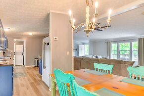 Private Dock: Pet-friendly Home on Lake Sinclair