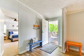 Private Dock: Pet-friendly Home on Lake Sinclair