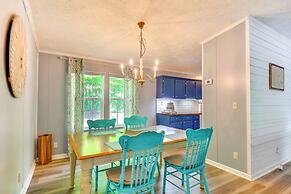 Private Dock: Pet-friendly Home on Lake Sinclair