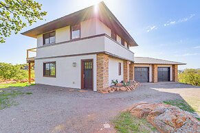 Lake Lawtonka View: Mountaintop Medicine Park Home