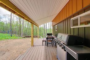 1 Mi to Mohican River: Wooded Retreat w/ Trails!