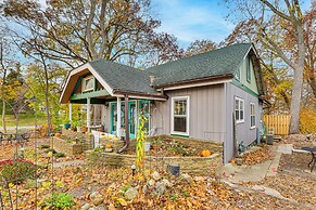 Walk to Downtown: Eclectic Wisconsin Dells Home