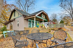 Walk to Downtown: Eclectic Wisconsin Dells Home