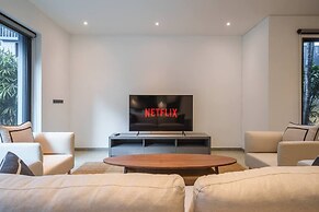 Monochrome designer pool Villa