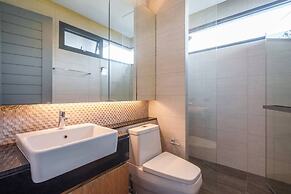 Monochrome designer pool Villa