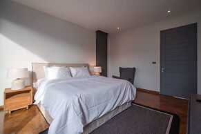 Monochrome designer pool Villa