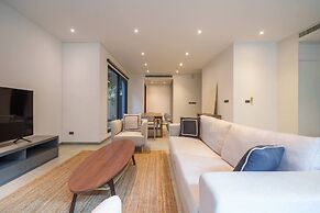 Monochrome designer pool Villa