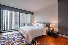 Monochrome designer pool Villa