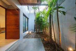 Monochrome designer pool Villa