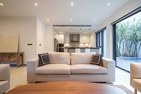 Monochrome designer pool Villa