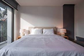 Monochrome designer pool Villa