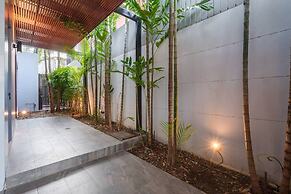 Monochrome designer pool Villa