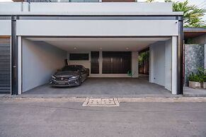 Monochrome designer pool Villa