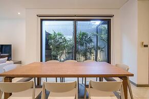 Monochrome designer pool Villa