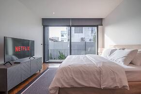 Monochrome designer pool Villa