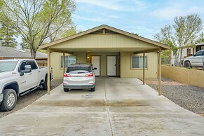 Walk to Downtown Prescott: Home w/ Fenced Yard!