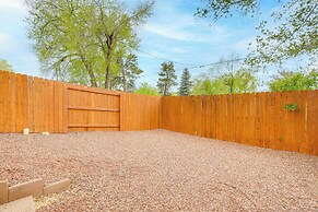 Walk to Downtown Prescott: Home w/ Fenced Yard!
