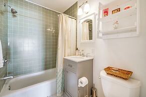 1 Block to Brigantine Beach: Breezy Home w/ Patio!
