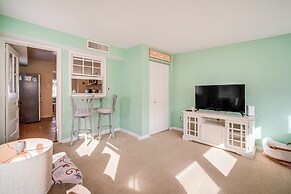 1 Block to Brigantine Beach: Breezy Home w/ Patio!