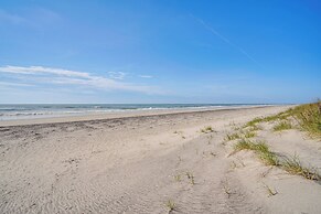 1 Block to Brigantine Beach: Breezy Home w/ Patio!