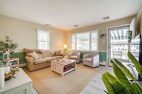 1 Block to Brigantine Beach: Breezy Home w/ Patio!