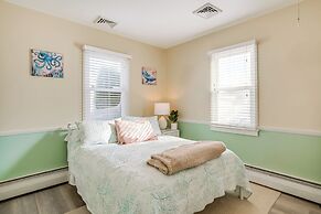 1 Block to Brigantine Beach: Breezy Home w/ Patio!