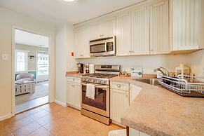 1 Block to Brigantine Beach: Breezy Home w/ Patio!