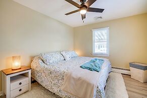 1 Block to Brigantine Beach: Breezy Home w/ Patio!