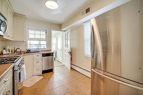 1 Block to Brigantine Beach: Breezy Home w/ Patio!