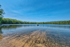 Beach + Game Room Access: Lakefront Levering Cabin