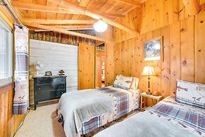 Beach + Game Room Access: Lakefront Levering Cabin