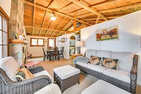 Steps to Beach: Lake Cabin Retreat in Levering!