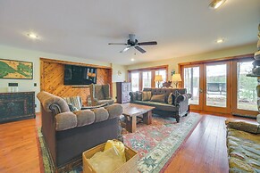 Deck + Beach Access: Lakefront Cabin in Levering!