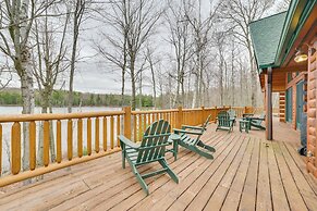 Deck + Beach Access: Lakefront Cabin in Levering!