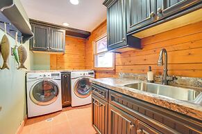 Deck + Beach Access: Lakefront Cabin in Levering!