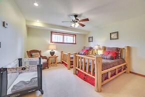 Deck + Beach Access: Lakefront Cabin in Levering!