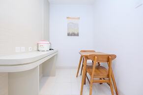 Cool and Warm 1BR without Living Room at Sentul Tower Apartment