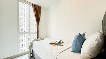 Nice and Comfy 2BR at 32th Floor Tokyo Riverside PIK 2 Apartment