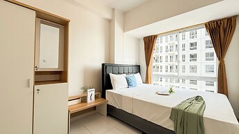 Nice and Comfy 2BR at 32th Floor Tokyo Riverside PIK 2 Apartment