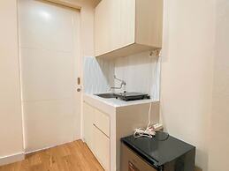 Warm and Cozy 1BR without Living Room at Sentul Tower Apartment