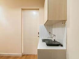 Warm and Cozy 1BR without Living Room at Sentul Tower Apartment