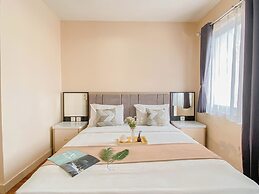 Warm and Cozy 1BR without Living Room at Sentul Tower Apartment