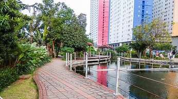 Best 2BR Green Pramuka City Apartment near Shopping Center