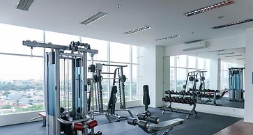 Homey 2BR Apartment with Space Room at Vittoria Residence