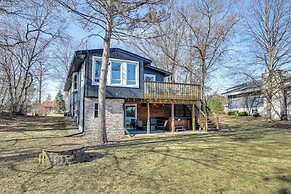 Boat Dock, Hot Tub & Deck: Lakefront Nekoosa Home!