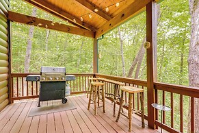 Game Room & 3-story Deck at Lake Hiwassee Hideaway
