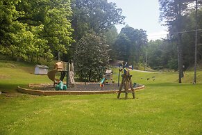 Game Room & 3-story Deck at Lake Hiwassee Hideaway