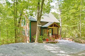 Game Room & 3-story Deck at Lake Hiwassee Hideaway