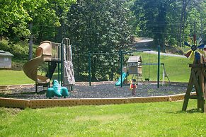 Game Room & 3-story Deck at Lake Hiwassee Hideaway