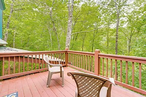 Game Room & 3-story Deck at Lake Hiwassee Hideaway